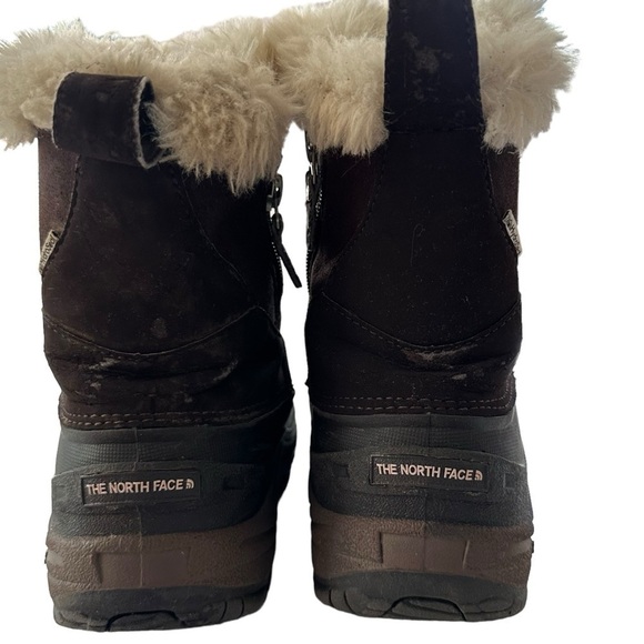 THE NORTH FACE GREENLAND ZIP BROWNIE BOOTS SIZE 4 - Picture 8 of 12